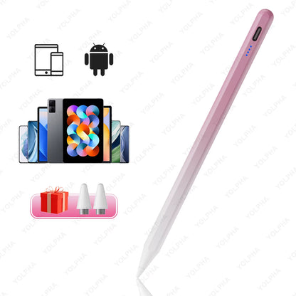 Universal Capacitive Stylus Pen for Android Tablets and Smartphones, Compatible with iPhone, XIAOMI, HUAWEI, and Samsung Devices