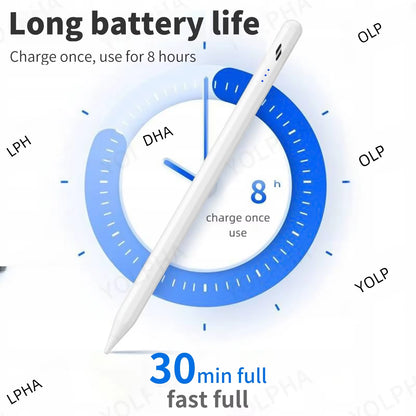 Universal Capacitive Stylus Pen for Android Tablets and Smartphones, Compatible with iPhone, XIAOMI, HUAWEI, and Samsung Devices