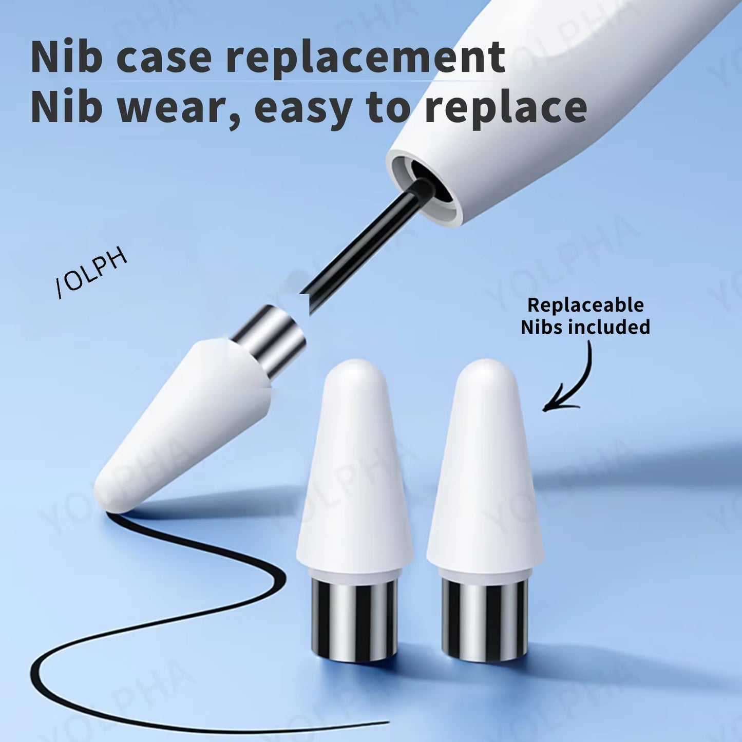 Universal Capacitive Stylus Pen for Android Tablets and Smartphones, Compatible with iPhone, XIAOMI, HUAWEI, and Samsung Devices